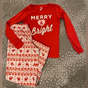 Carter’s Merry & Bright Pajamas Size 10